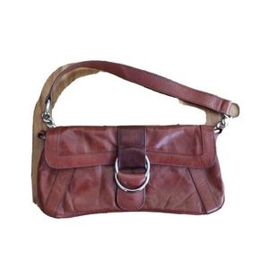 HOBO Brown Leather Shoulder Bag
